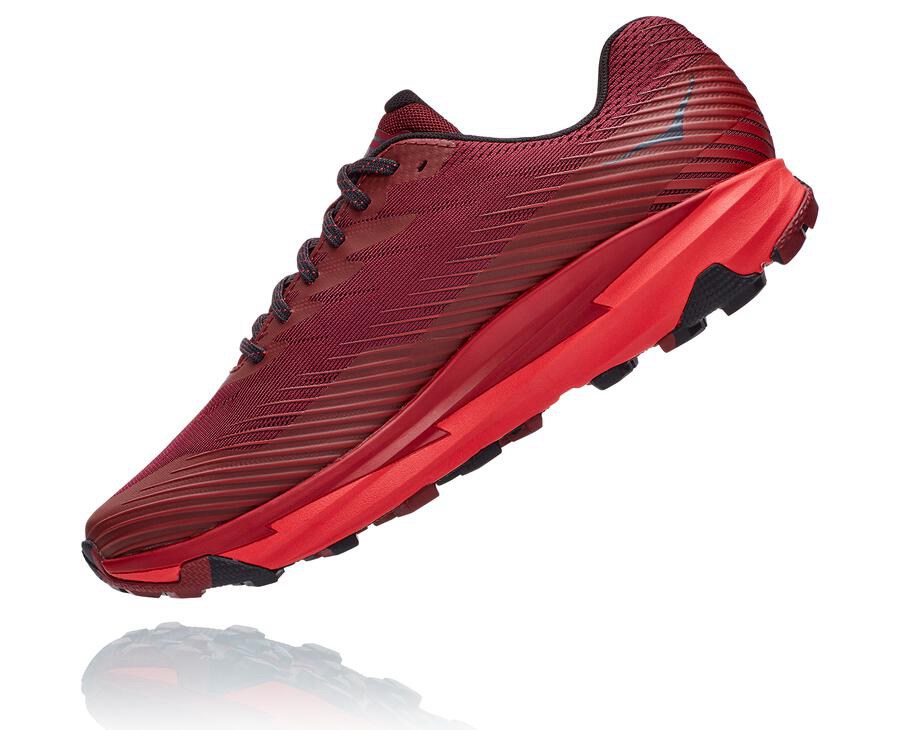 Hoka One One Trailsko Herre - Torrent 2 - Rød - 921748NKC